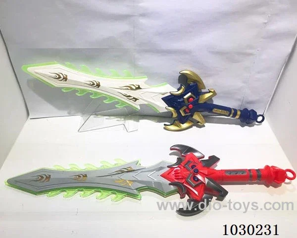 electric  gun with light& music 2 color mixed loading without battery