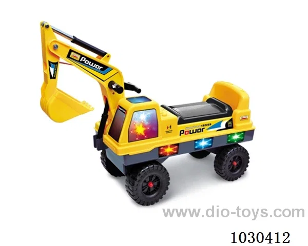 Construction truck with 3D light&music in carton