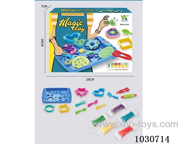color mud set in color box