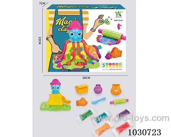 color mud set in color box