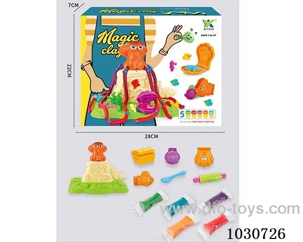 color mud set in color box