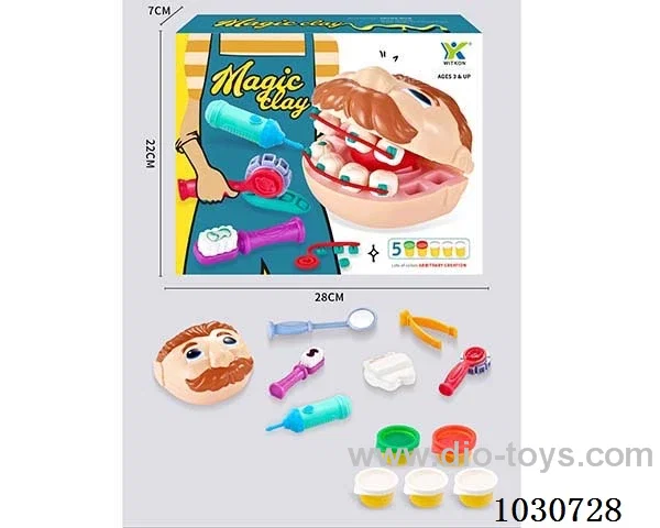 color mud set in color box