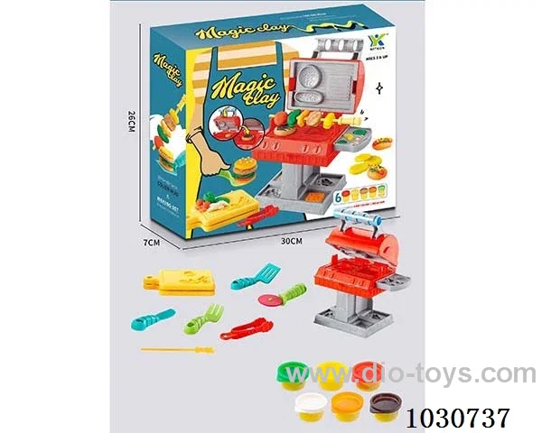 color mud set in color box