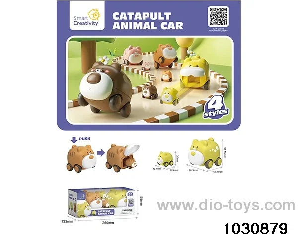 Ejector inertia car（12pcs）in window box