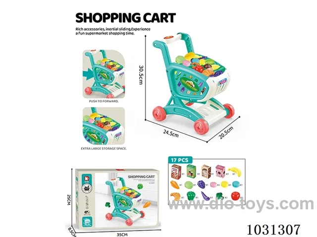 shopping cart 2color mixed loading in color box