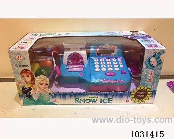 cash register with light&sound in window box