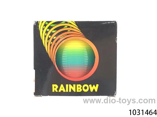 rainbow circle in color box