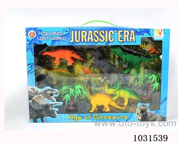 dinosaur set 6.5inch in Window box