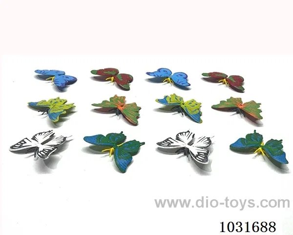 12pcs animals set in PP bag with header