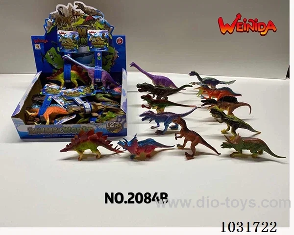 12pcs dinosaur set in display box