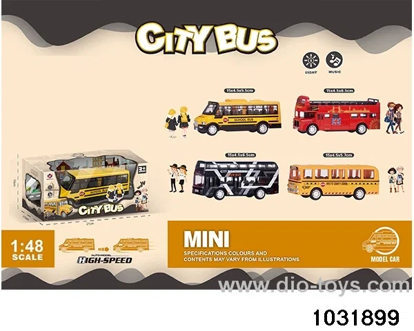 Back to the alloy car in display box