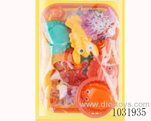 Fishing toys  in poly bag header