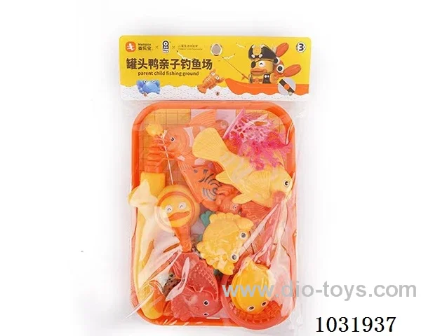 Fishing toys  in poly bag header