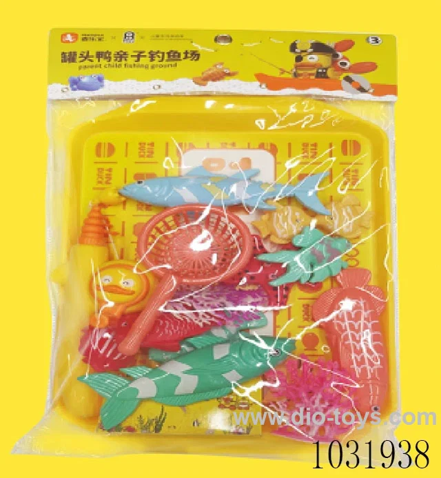 Fishing toys  in poly bag header