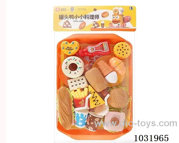 Food set in poly bag header