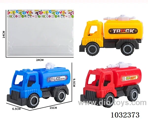 Sliding car in opp bag