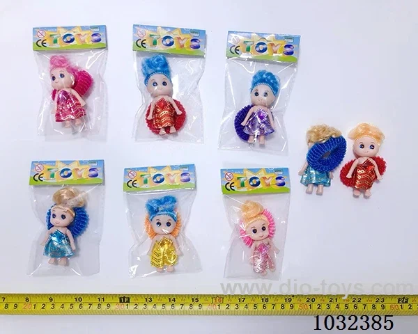 7cm doll many color mixed loading in poly bag header