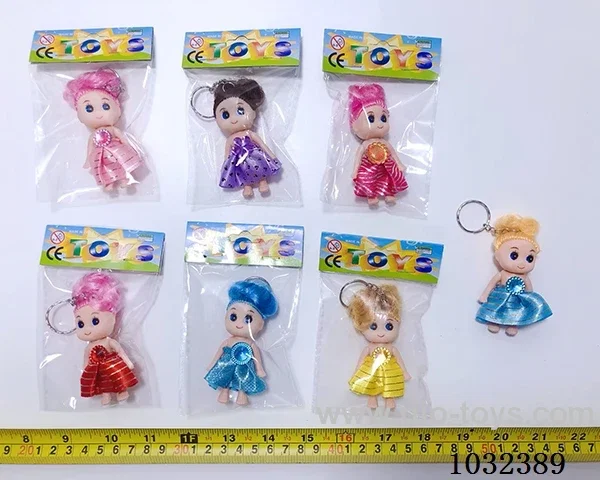 7cm doll many color mixed loading in poly bag header