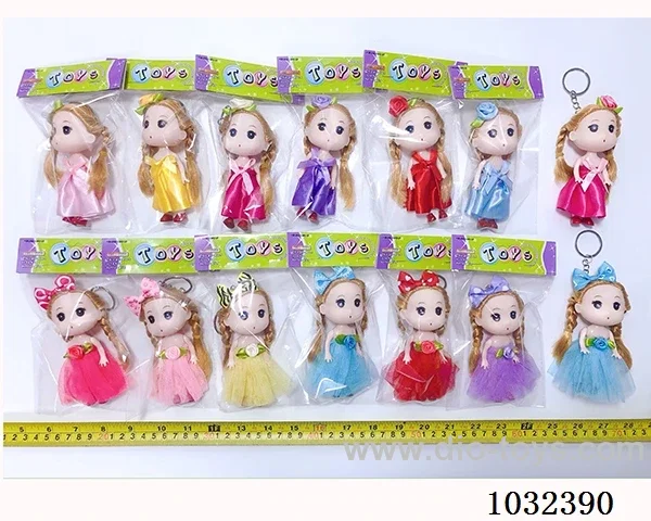 7cm doll many color mixed loading in poly bag header