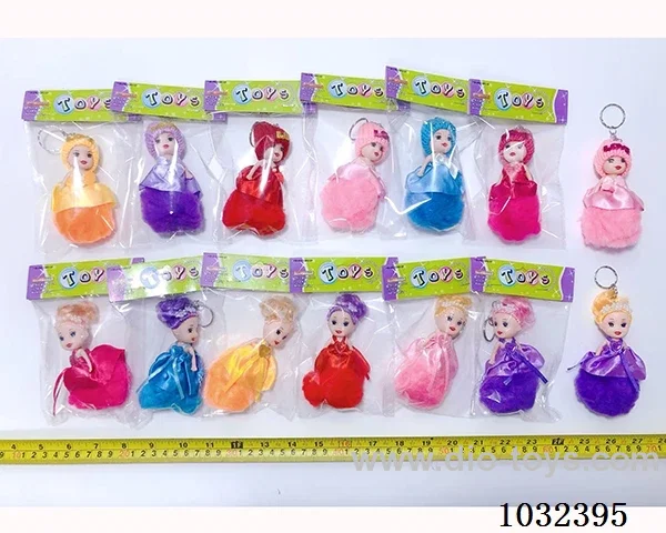 7cm doll many color mixed loading in poly bag header