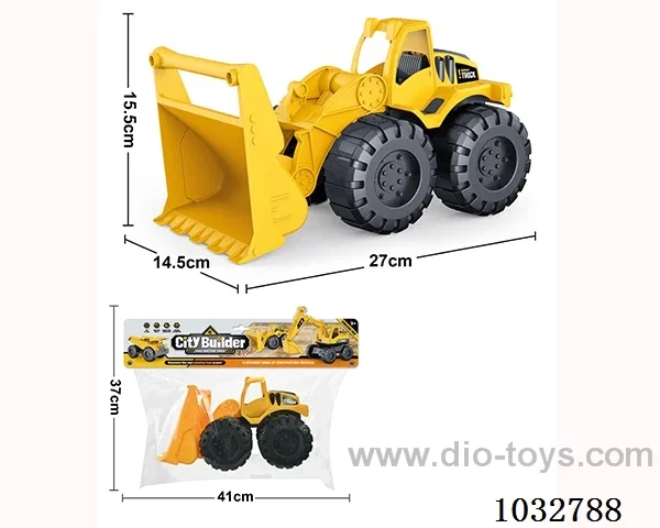 Sliding car in PP bag with header