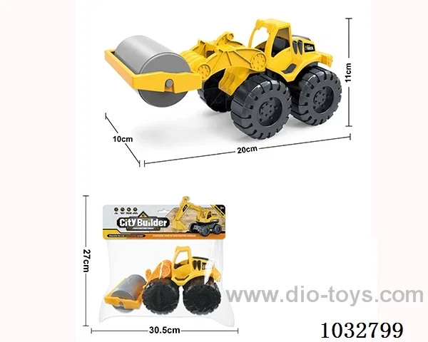 Sliding car in PP bag with header