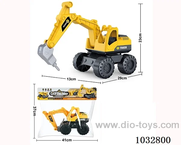 Sliding car  in PP bag with header