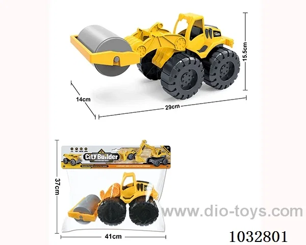 Sliding car in PP bag with header