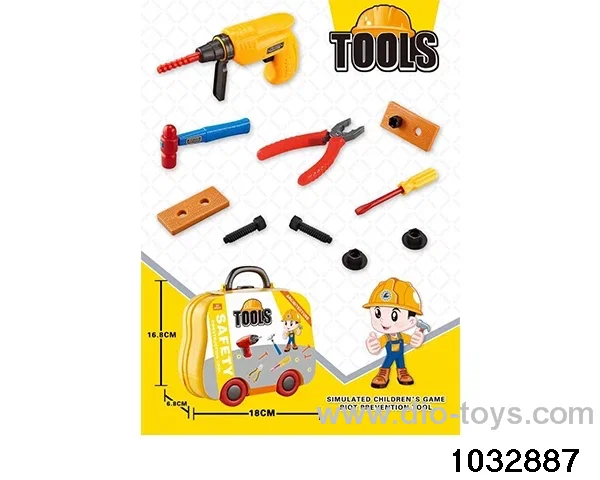 Tools in Plastic box
