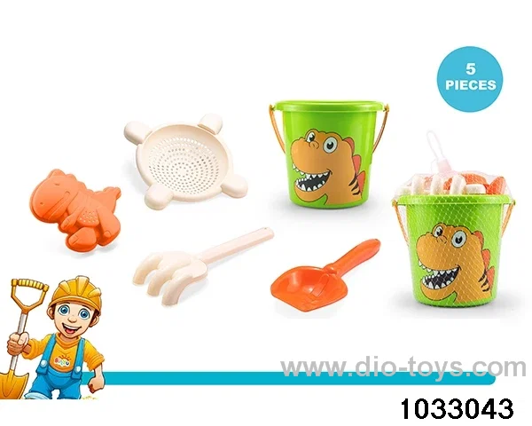 Beach toy set（5pcs）in Net bag