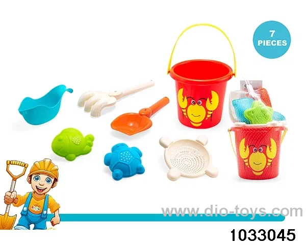 Beach toy set（7pcs）in Net bag