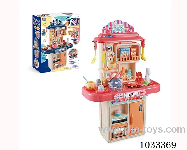 Tableware table with spray in color box