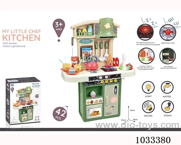 Tableware table with spray in color box