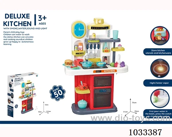 Tableware table with spray in color box