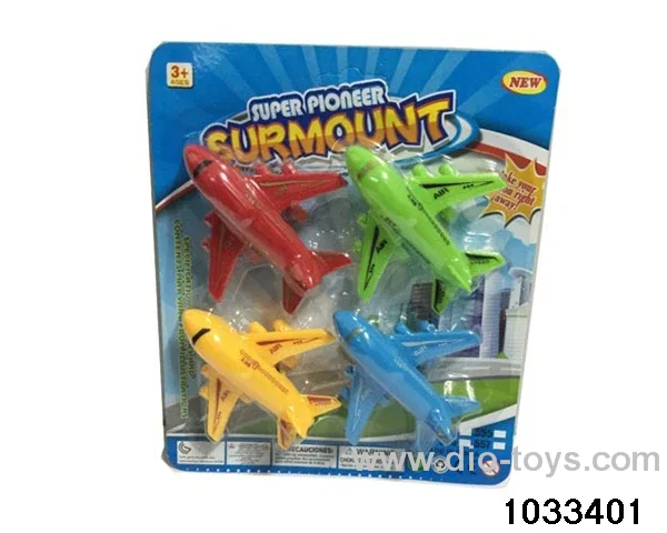 Sliding Airplane（4pcs）in blister
