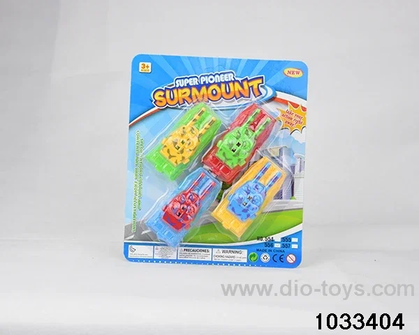 Pull back Tank（4pcs）in Blister card