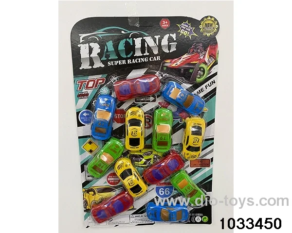 Pull back Car（12pcs）in blister