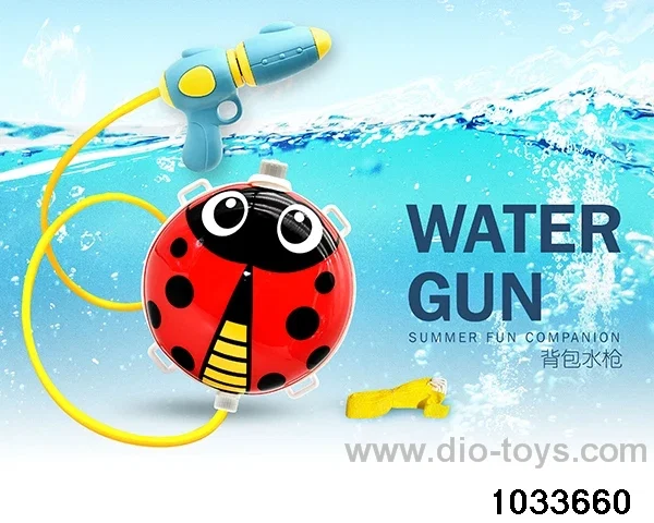 Backpack water gun in PP bag with header