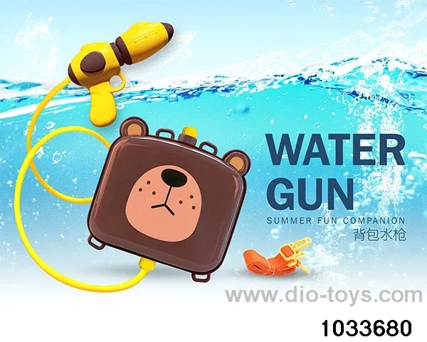 Backpack water gun in PP bag with header