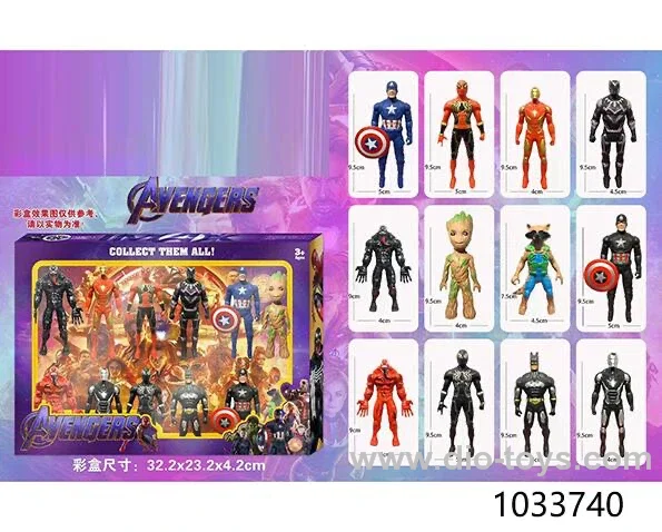 12pcs heros