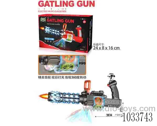 Electric guns with light&sound& motion  not include battery in color box