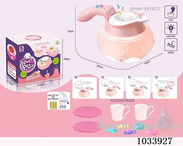 Rechargeable Multifunctional coffee maker with spray &light&music &sound  in color box