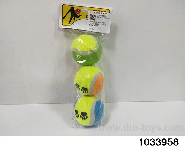 Tennis balls in poly bag header