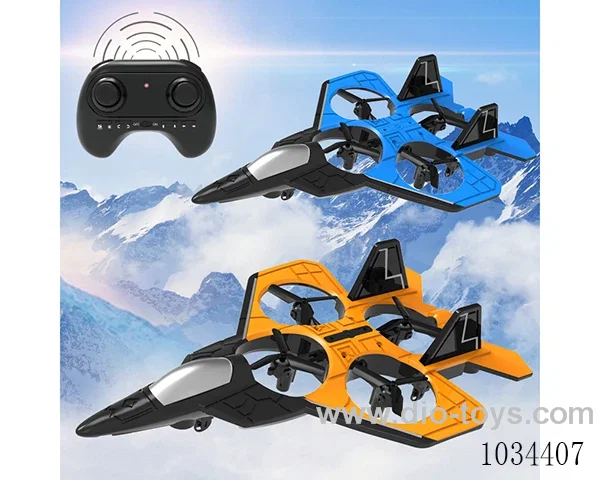 2.4GHz RC EPP Foam aircraft 2 color mixed loading in color box
