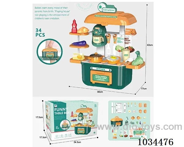 Tableware suitcase in color box