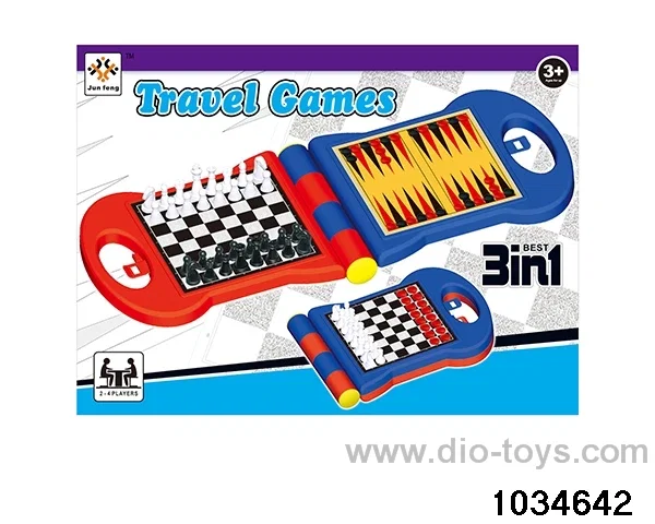 chess in color box