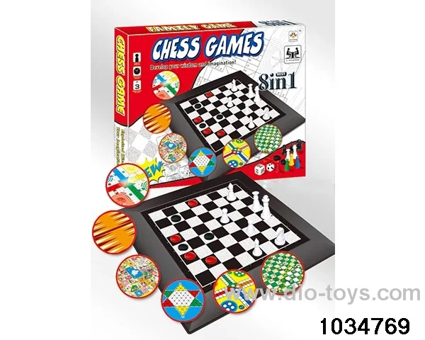 chess in color box