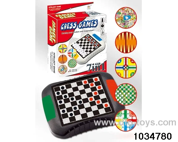 chess in color box