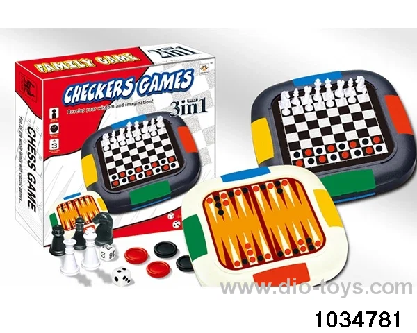 chess in color box