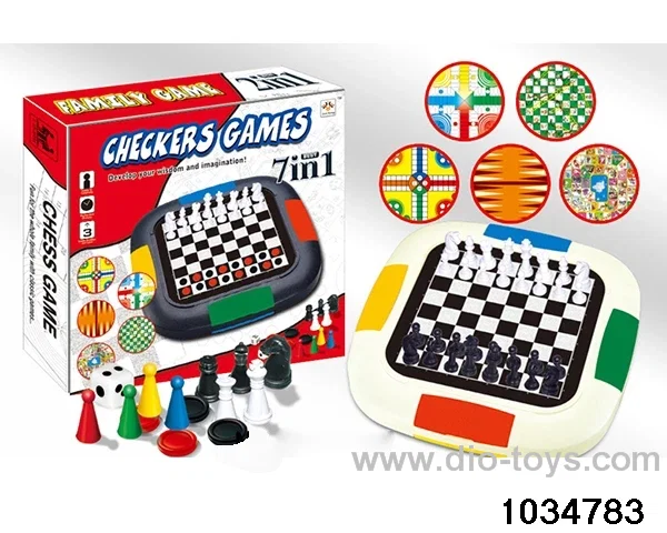 chess in color box